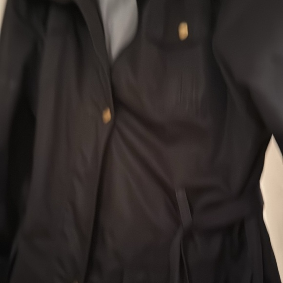 ***Ellen Tracy jacket large black gold buttons - Picture 3 of 8